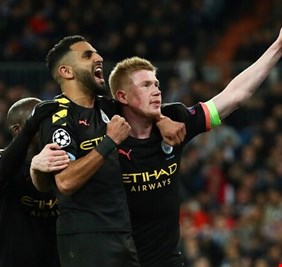 مانشستر سيتي يصعق ريال مدريد في عقر داره بدوري الأبطال