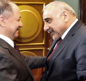 رغم رفض المرجعية ..حماس كردي من أجل التجديد لعبدالمهدي بعد تصريح مشابه من كتائب حزب الله!