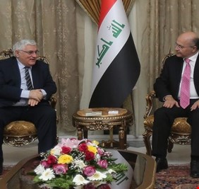 سكرتير اللجنة المركزية للحزب الشيوعي العراقي يلتقي برهم صالح ويناقشان كيفية الخروج من الأزمة