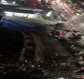 الصين .. انهيار فندق لحجر المصابين بكورونا