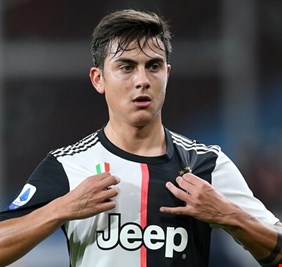 يوفنتوس بطل الدوري الإيطالي لكرة القدم يعلن إصابة لاعبه باولو ديبالا بفيروس كورونا