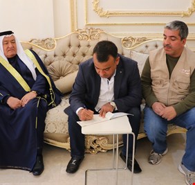 رغد، ورئيس مجلس الأعمار، وتاجر عراقي يدعى الحميري يفتحون حنفيات التبرع (لعيون الأردن)، والعراق بحاجة لجهاز فحص واحد !