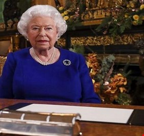 الملكة إليزابيث تستذكر أيام الحرب العالمية الثانية وتعد بانتصار بريطانيا على كورونا