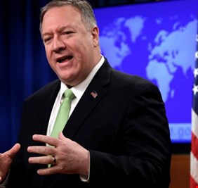 وزير الخارجية الاميركي  نرحب بالاجماع السياسي العراقي على تكليف مصطفى الكاظمي