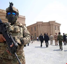 دخول جميع القطعات في محافظة البصرة الانذار 