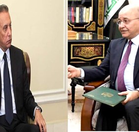 أمام أكثر من نصف مليار مشاهد لشاشة السي أن أن الامريكية .. برهم صالح يقول عن الكاظمي: إنه  ذكي ومختلف عن بقية المكلفين