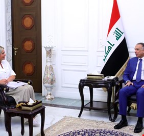 بلاسخارت للكاظمي: نتطلع للعمل مع حكومتكم بما يخدم سيادة العراق واستقراره