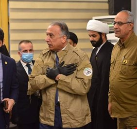 كما توقع (العراق اليوم).. الرئيس الكاظمي يزور عرين الحشد الشعبي، ويخاطبهم مرتدياً زيهم: أنتم قرة عين العراق