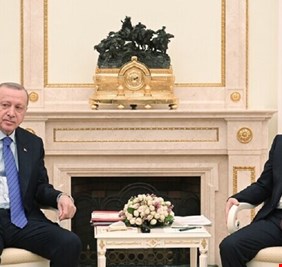 بوتين وأردوغان يبحثان الوضع في إدلب ويعبران عن قلقهما المشترك من تطور الأحداث في ليبيا