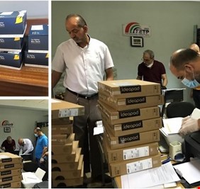 السفارة الأميركية تسلم أجهزة فحص كورونا لـ 4 محافظات عراقية