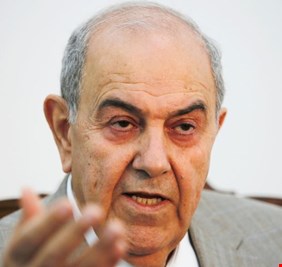 علاوي يصدر توضيحا بشأن انه 