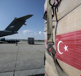 جملة مثيرة طبعتها تركيا على مساعداتها الطبية للعراق