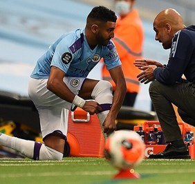 مانشستر سيتي ينشر صورة لمحرز ويعلق عليها: 