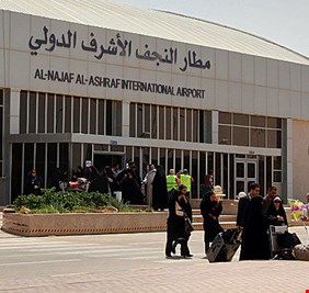 بالصور : رغم الحظر واغلاق المدينة القديمة .. النجف تستعد لإعادة افتتاح مطارها