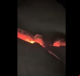 بالفيديو : حقيقة انشقاق أرض النجف وخروج براكين منها !