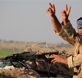 يمضون ويبقى الحشد الشعبي ثابتاً، ابطال الحشد يصدون هجوماً لداعش .. والمعركة مازالت مستمرة حتى هذه اللحظة