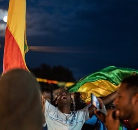 الإثيوبيون يحتفلون بتقدمهم في بناء سد النهضة