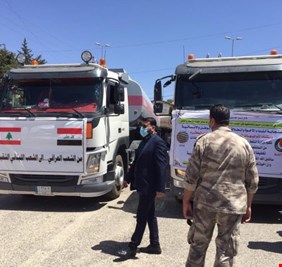 صهاريج عراقية تصل لبنان .. وعتب على الجيش اللبناني لتغاضيه عن ذكر اسم العراق