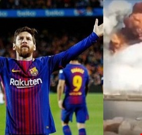 ميسي يهنئ طفلا لبنانيا بعيد ميلاده فقد والده في تفجير بيروت