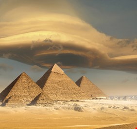 رمز مخفي في هرم الجيزة الأكبر يفتح 