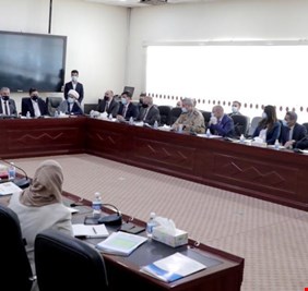 مستشار الامن الوطني قاسم  الاعرجي  يتراس  الجلسة الاولى  لمجلس  امناء  مركز النهرين  للدراسات الاستراتيجية  الجديد