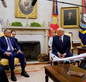 في بيان لها حول زيارته الى واشنطن فصائل المقاومة العراقية تتهم الكاظمي بالإلتفاف على سيادة العراق وكرامة الشعب