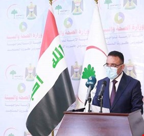 وزير الصحة يكشف نسبة العراقيين الذين سيتلقون لقاح كورونا ويتحدث عن علاجات محلية للفيروس