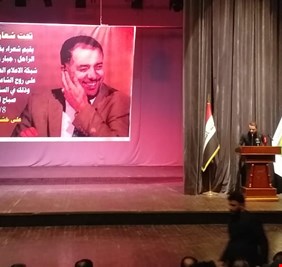 بالفيديو :  قصيدة موجعة للشاعر احمد الذهبي في رثاء زميله الشاعر الراحل جبار رشيد ..