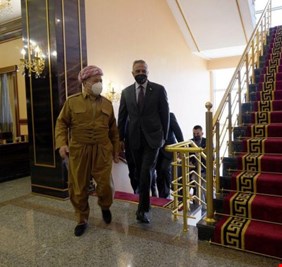 مصدر كردي: الكاظمي والبارزاني توصلا إلى تفاهمات بشأن الملفات العالقة