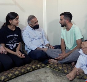 رسالة (وطنية) حملها الكاظمي في زيارته الى دهوك