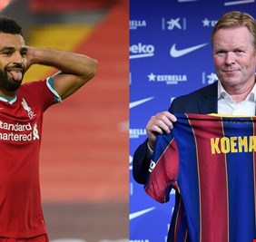 كومان يسعى لانتقال مفاجئ لمحمد صلاح إلى برشلونة