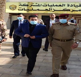 الاعرجي يؤكد لقيادة العمليات المشتركة على الإلتزام بضوابط التعامل مع المواطنين  وحمايتهم وحماية المصالح العامة