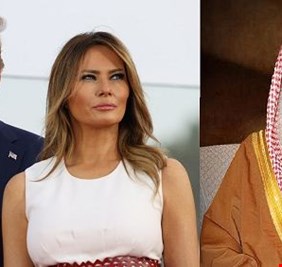 مفتي السعودية يرفع يديه بالدعاء  للرئيس ترامب وزوجته بالشفاء، ويحمٌل المسلمين واجب الدعاء له، ومدوًن سعودي (يغسله غسل) !