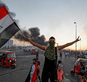 مجهولون يهددون متظاهري تشرين بالقتل: 