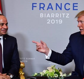 ترامب يحرًض الرئيس المصري عبد الفتاح السيسي على تفجير سد النهضة الأثيوبي !