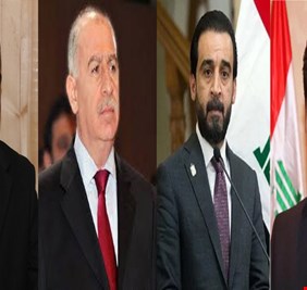 لأن الحلبوسي ليس لقمة سائغة في أفواه السياسيين (السنة)..  ابو مازن والنجيفي والصجري يغصون به في اول ( المأدبة ) !