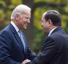 المالكي يهنئ بايدن بفوزه