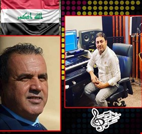 القاصد والرسام في ( جمال العراقيين) انشودة وطنية جديدة