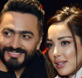 بسمة بوسيل تعلن انفصالها عن تامر حسني