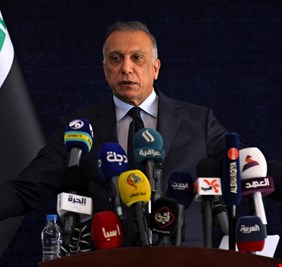 رئيس الوزراء مصطفى الكاظمي يقنع العراقيين في مؤتمره الصحفي  الانتخابات مقدسة والسلاح ممنوع والاتفاق مع الصين قادم ..