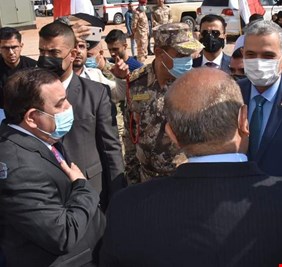 ممثلاً عن الكاظمي  .. الغانمي يفتتح منفذ عرعر