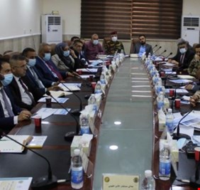 تنفيذاً لأوامر الكاظمي ..  مستشار الأمن القومي يشرف شخصياً على إغلاق مخيمات النازحين !