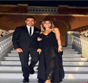 الكشف عن حقيقة انفصال عمرو دياب عن دينا الشربيني بعد إثارة جدل كبير