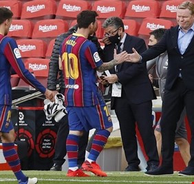 بعد قرار استبعاد ميسي.. كومان ينتقد 