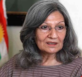 لأول مرة يحدث لشخصية لم تزل حية.. إطلاق إسم زوجة جلال طالباني على اكبر قاعة في السليمانية !