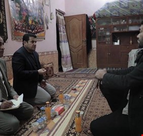 الأعرجي يزور عائلة الناشط المختطف سجاد العراقي، ويطمئنها على مواصلة الجهود لتحريره..