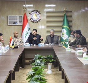 برئاسة الأعرجي: اجتماع أمني رفيع في ذي قار يقرر : فرض هيبة الدولة واحترام حقوق الإنسان حسب توجيهات القائد العام