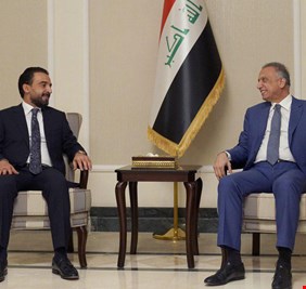 الكاظمي والحلبوسي يترأسان اجتماعا تفاوضياً مع وفد إقليم كردستان