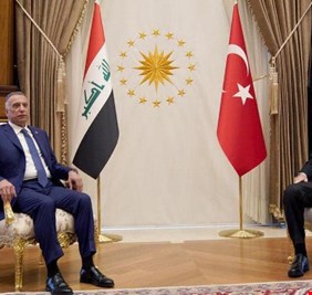 الرئيس الكاظمي في ضيافة عائلة الرئيس اردوغان