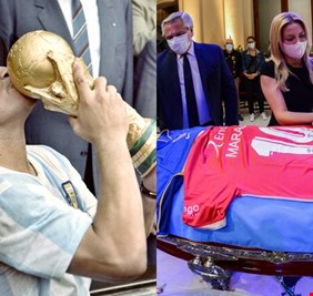 مصير جثمان مارادونا يثير الجدل بسبب قضايا إثبات النسب!